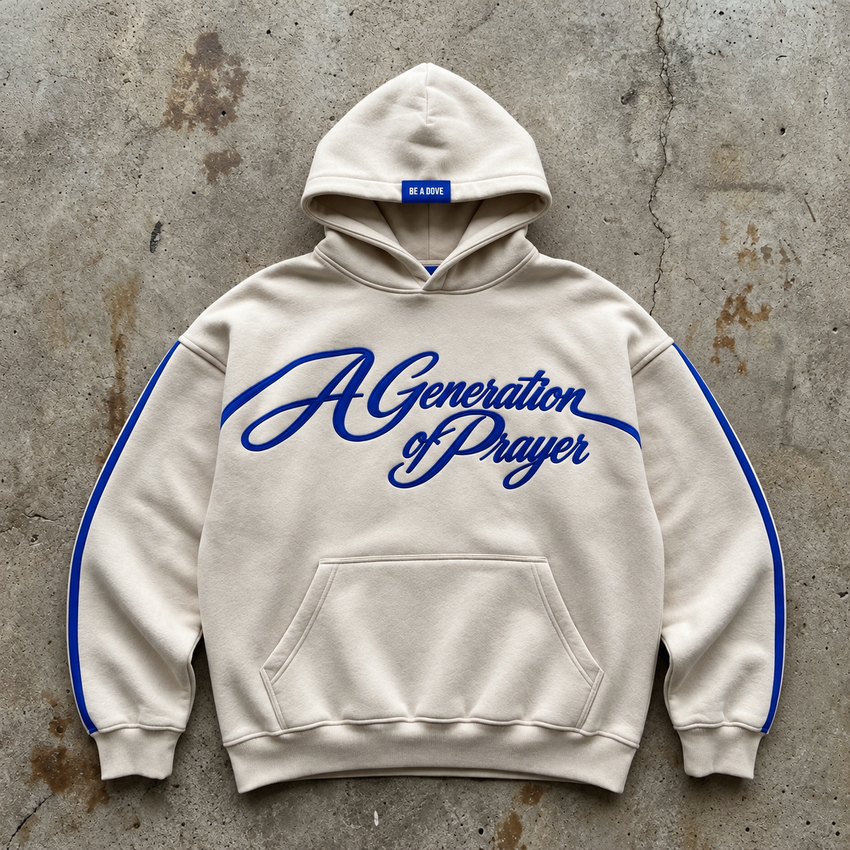 Generation of Prayer - Cream Hoodie