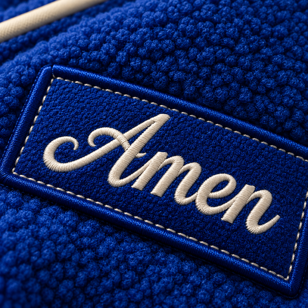 Thy Will Be Done - Royal Blue Quarter-Zip Fleece