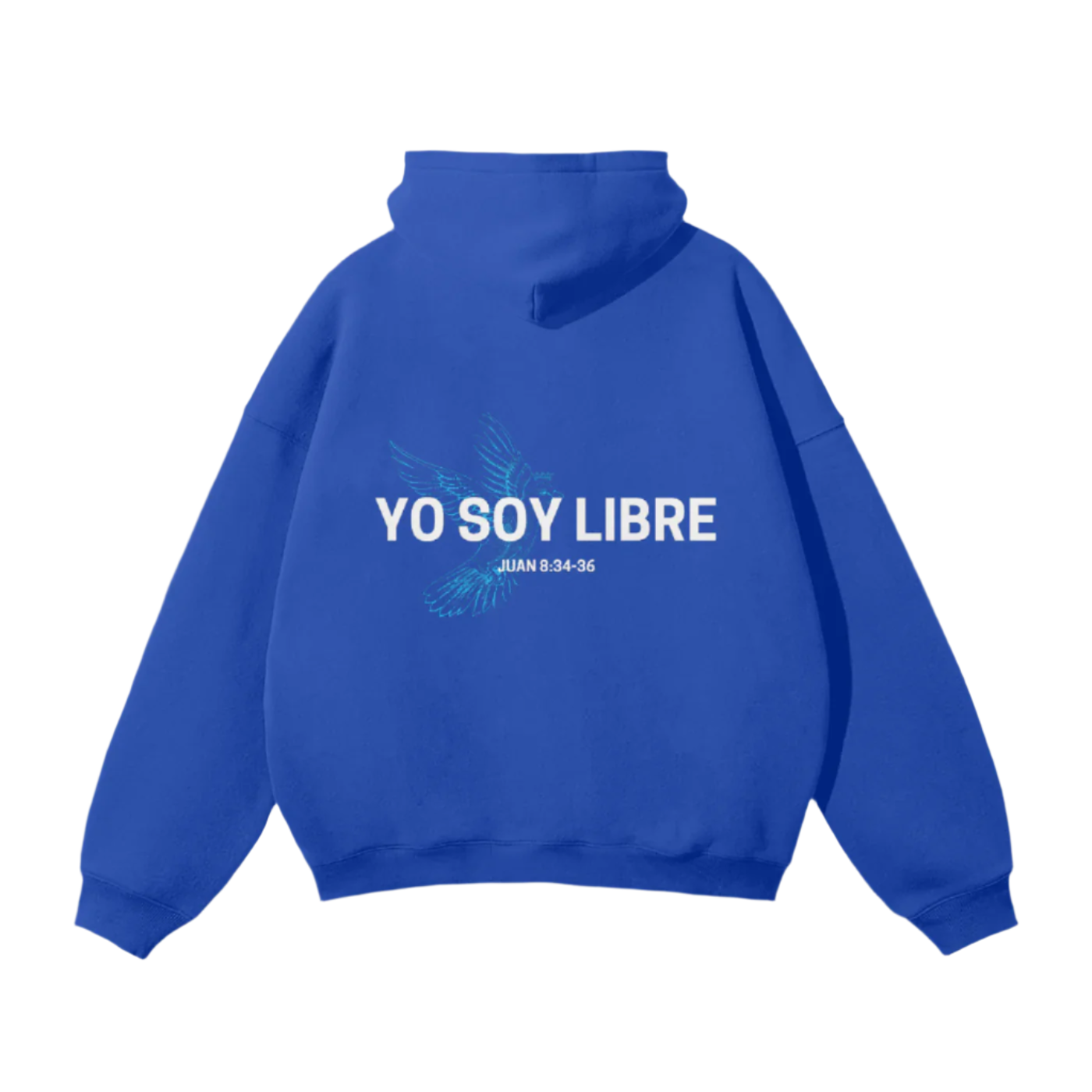 YO SOY LIBRE | Blue Hoodie