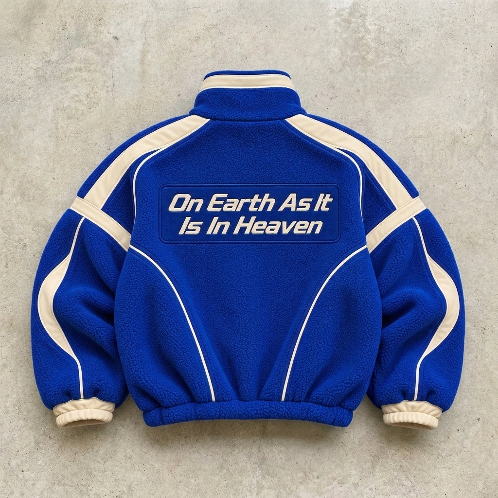 Thy Will Be Done - Royal Blue Quarter-Zip Fleece