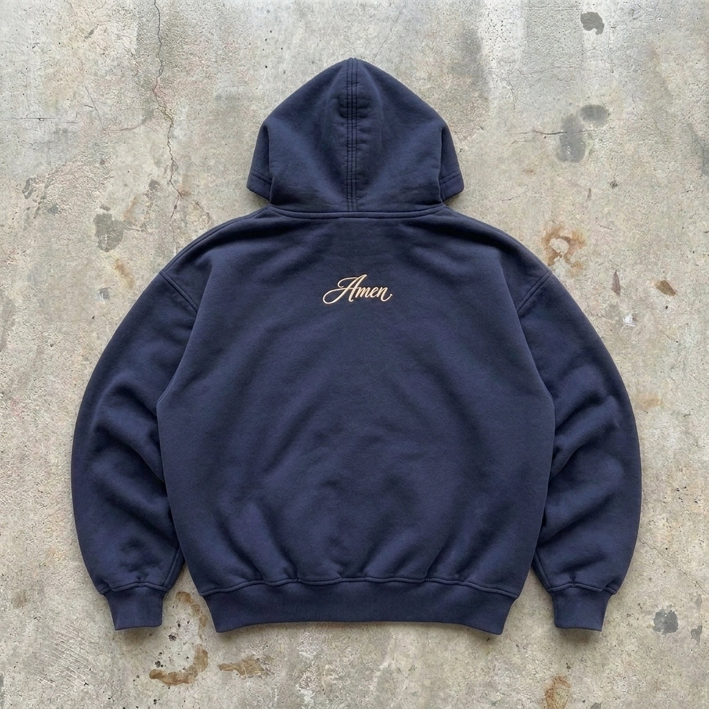 Have Thine Own Way - Navy Zip Hoodie