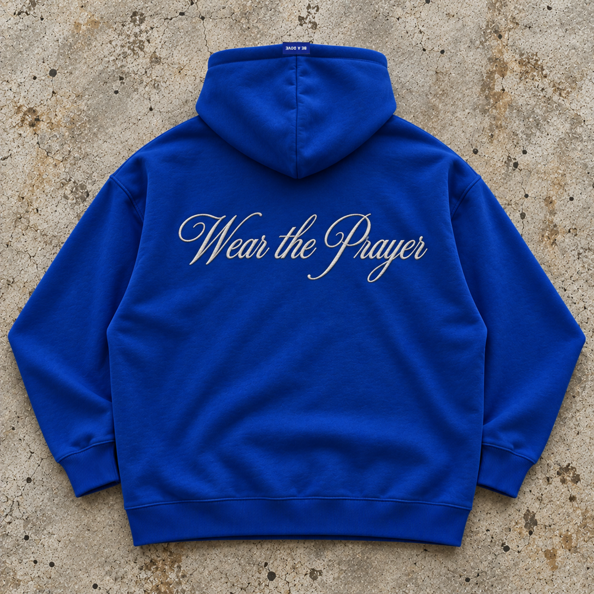 Thank You Lord - Royal Blue Heavyweight Hoodie