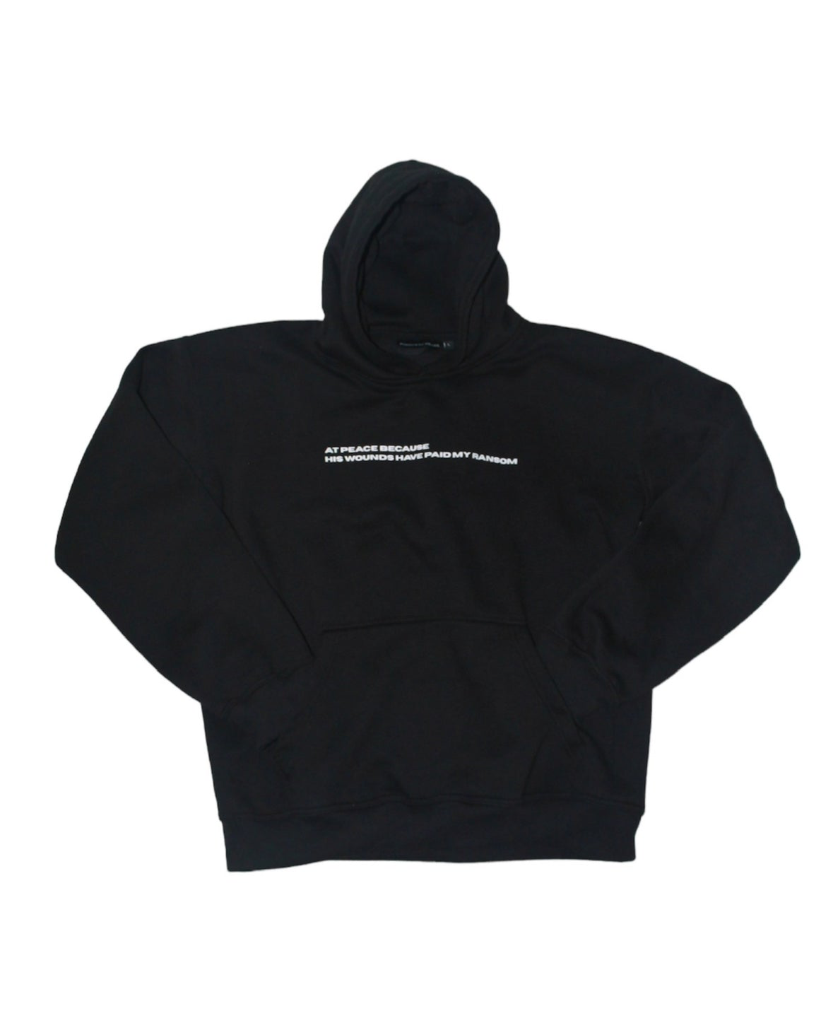 His wounds have paid my ransom - Black Hoodie