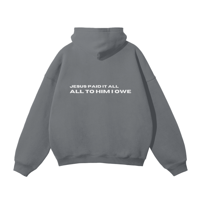 ALL TO HIM I OWE | Oversized Hoodie