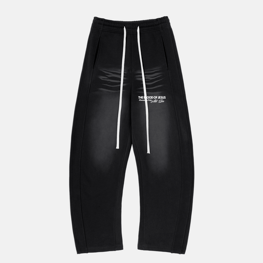 Crimson Washed Sweatpants