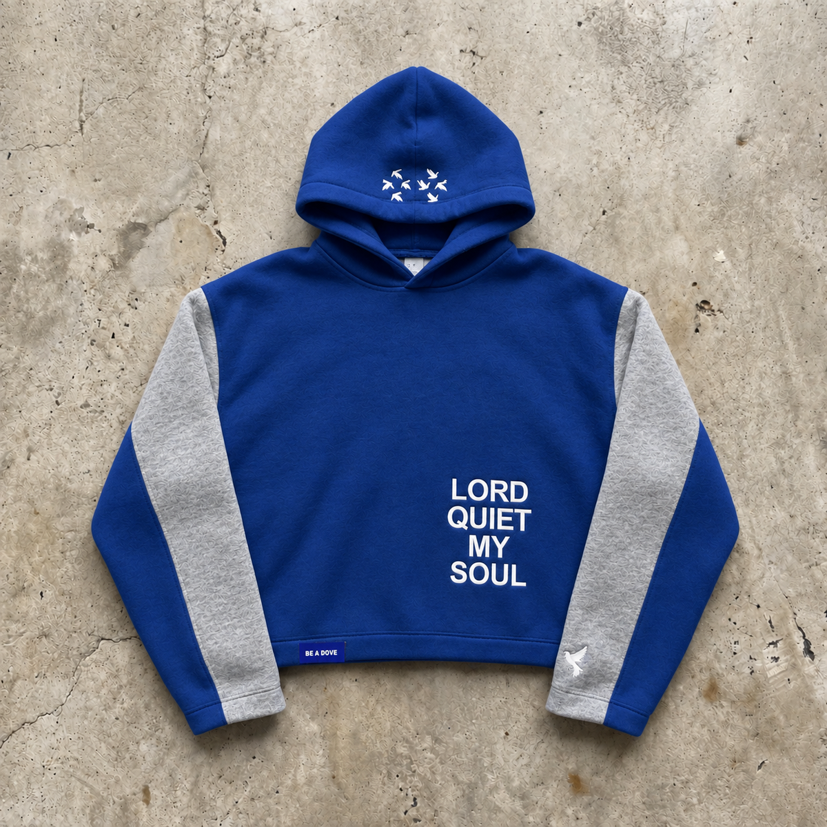 Quiet My Soul - Cobalt Blue Hoodie
