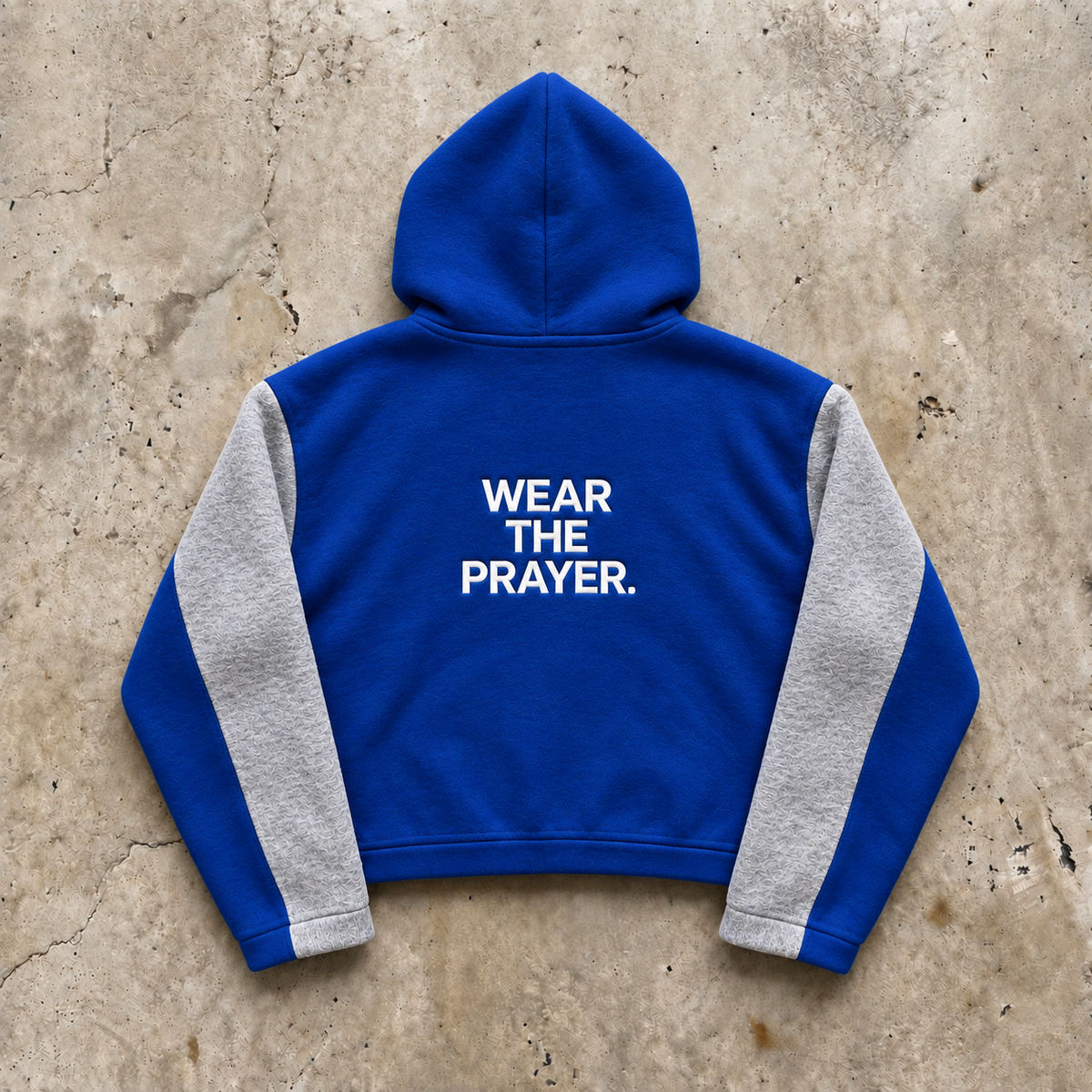 Quiet My Soul - Cobalt Blue Hoodie