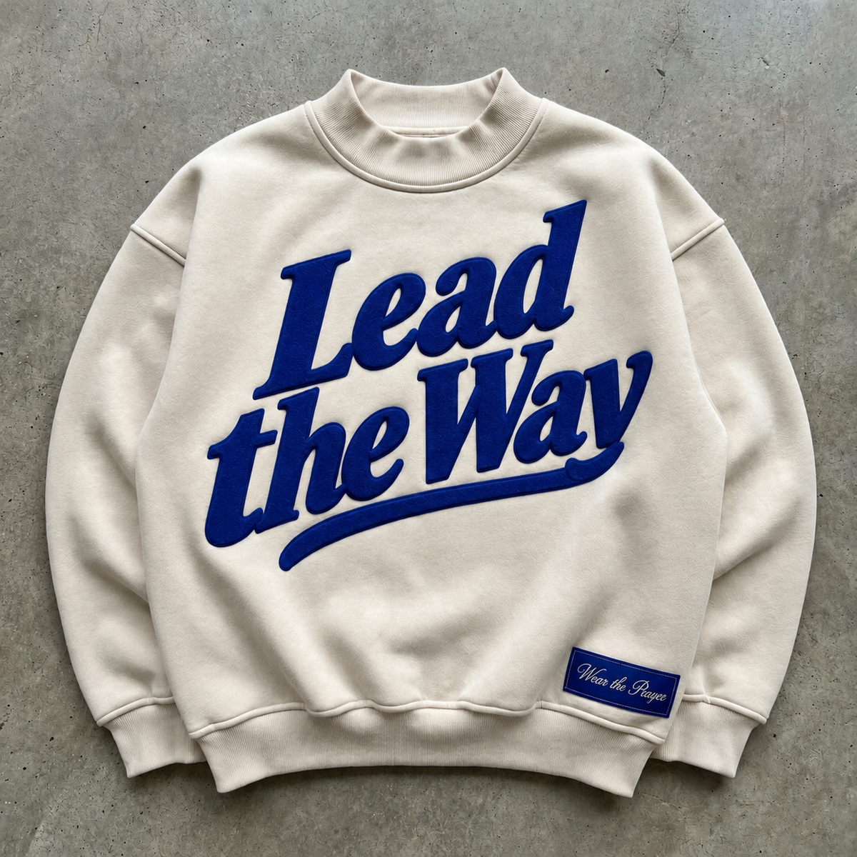Lead the Way - Cream Statement Crewneck