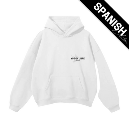 YO SOY LIBRE | White Hoodie