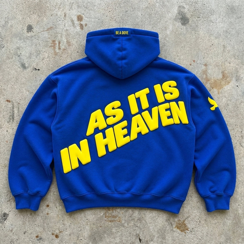 Thy Will Be Done - Cobalt Blue Hoodie