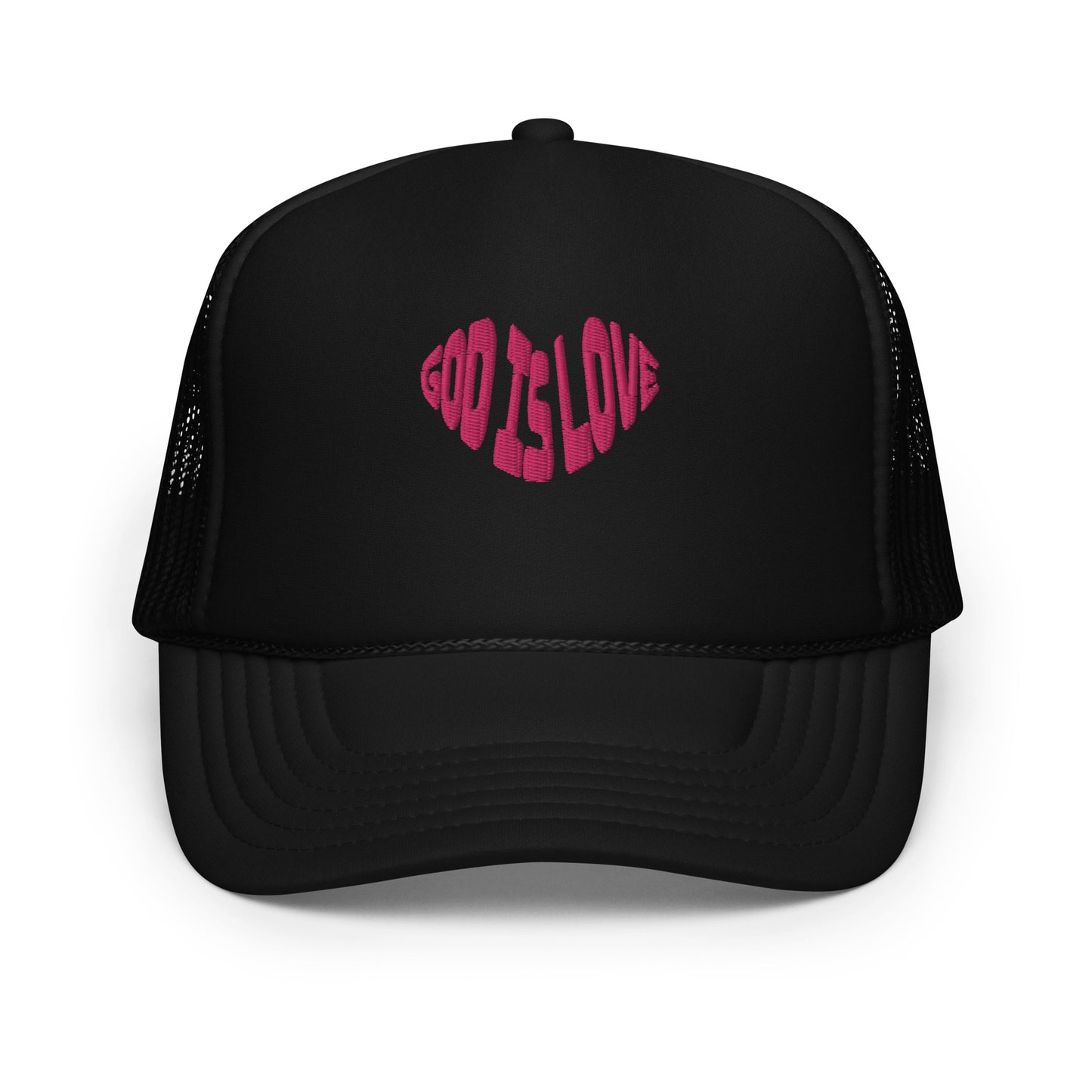 God is Love - Embroidered Trucker Hat