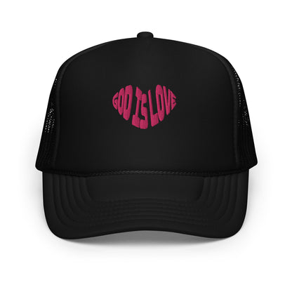 God is Love - Embroidered Trucker Hat