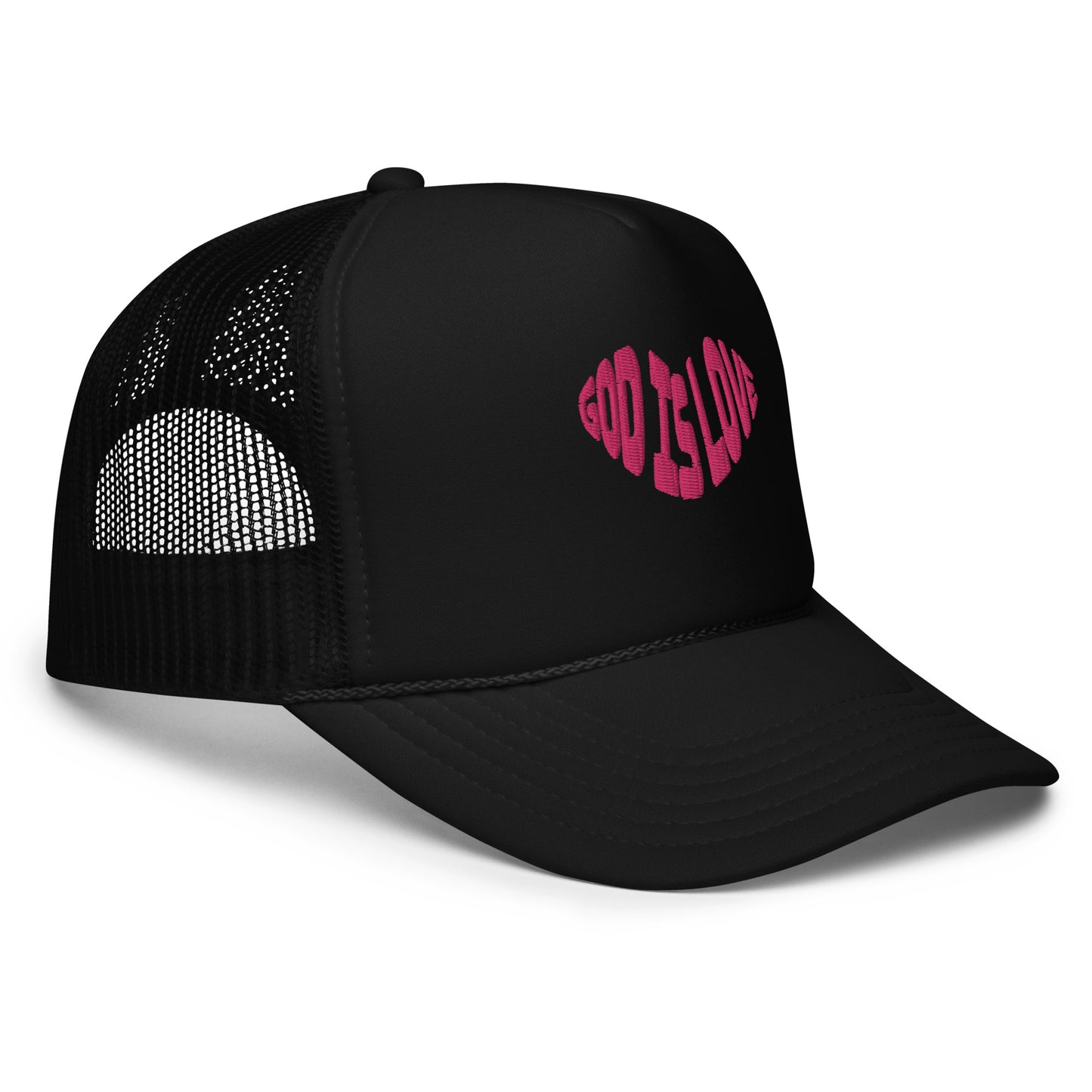 God is Love - Embroidered Trucker Hat