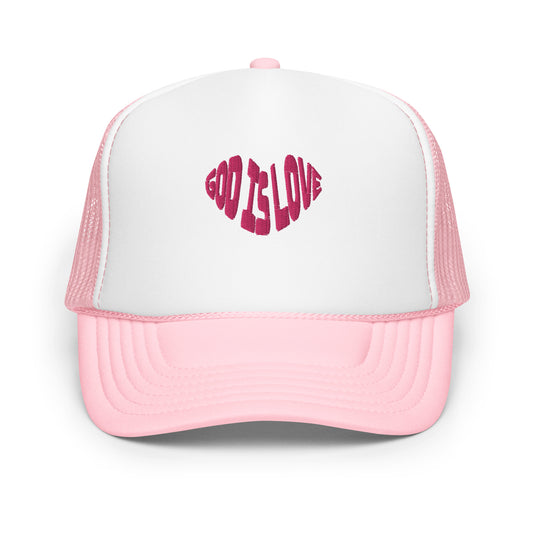 God is Love - Embroidered Trucker Hat