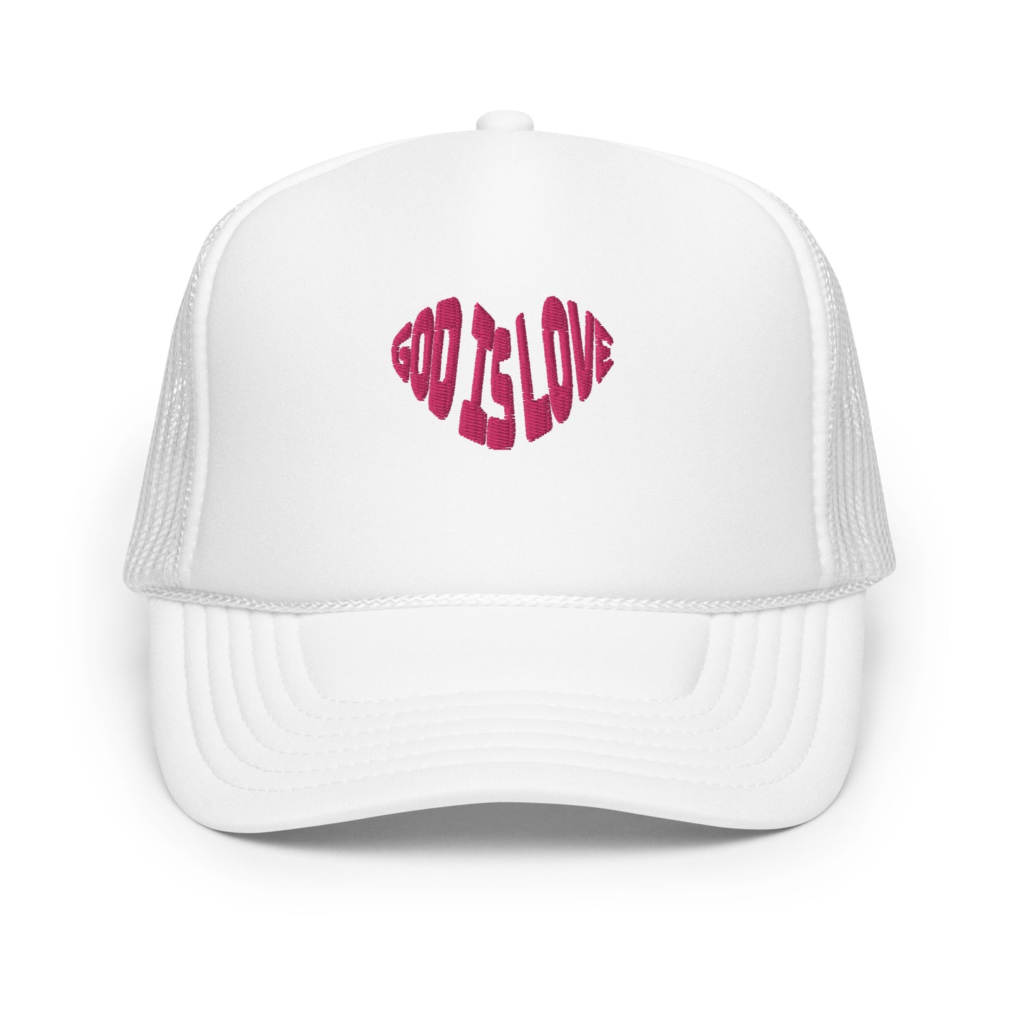 God is Love - Embroidered Trucker Hat