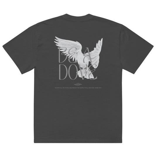 Be a Dove - Oversized Graphic Tee