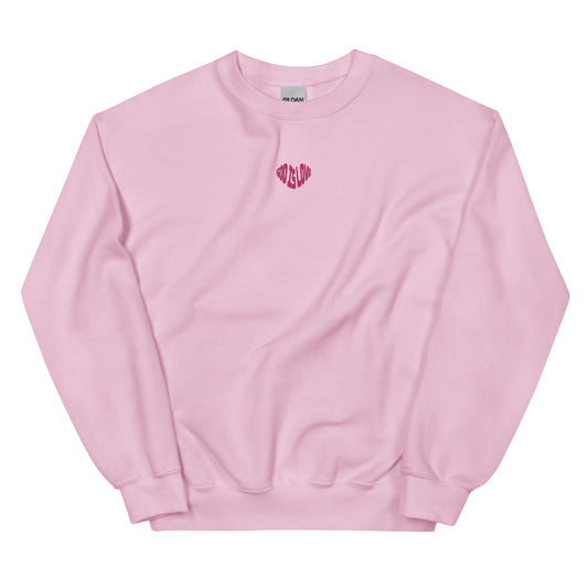 God is Love - Embroidered Gildan Sweatshirt